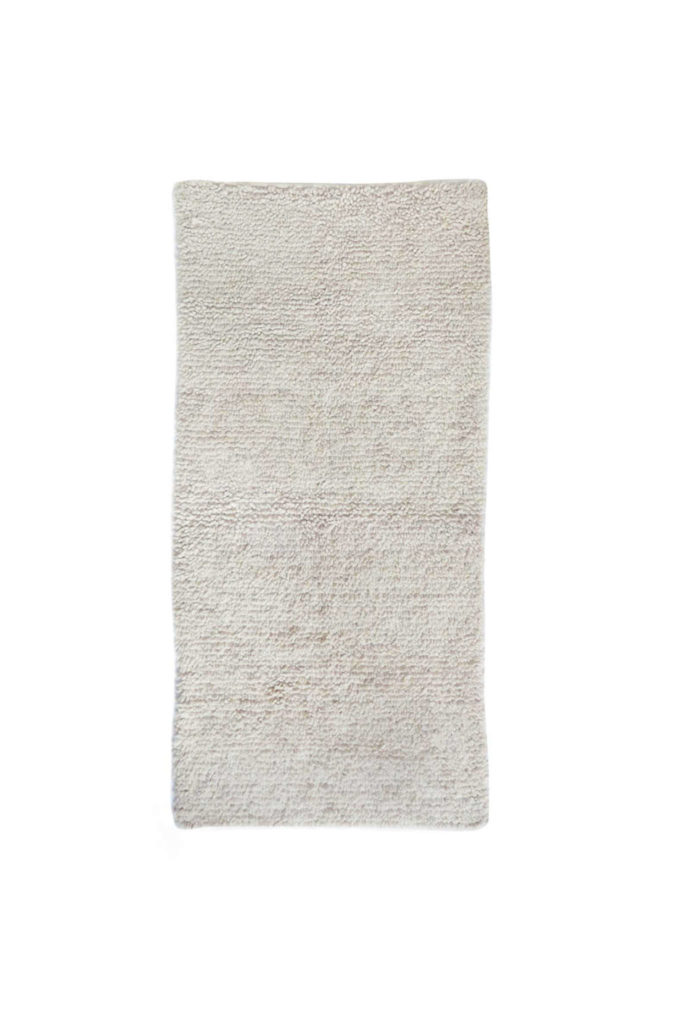 Cream Deep Pile Chichi Rug | Guatemalan Rug | Nido Collective