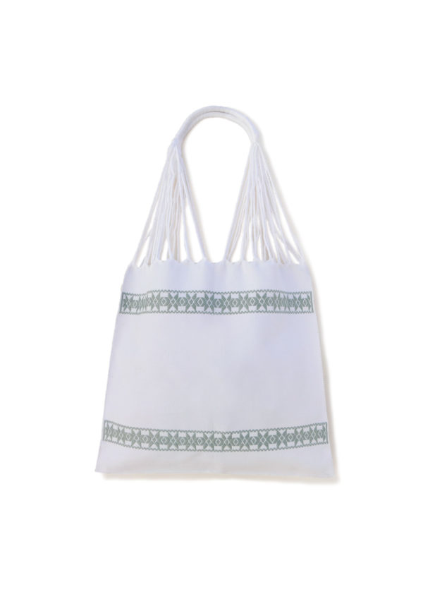 Mint Cotton Beach Bag - www.nidocollective.com #ethicalaccessories #mexicanbag
